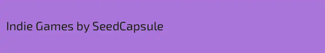 Indie Games by SeedCapsule